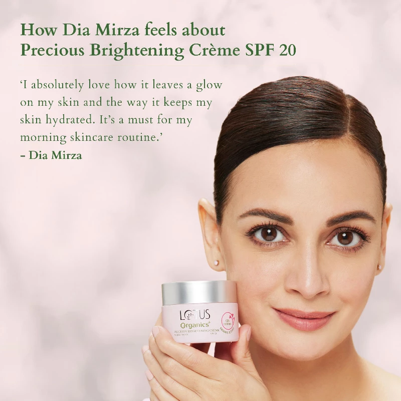 Lotus Organics Precious Brightening Creme SPF 20, 50 g-9.webp